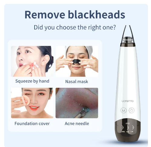 Blackhead Remover Vacuum Acne Pimple Black Spot Suction